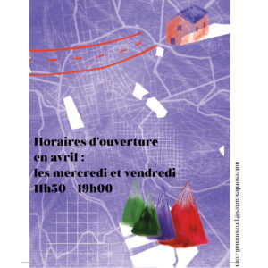 Ouvert les mercredi et vendredi de 11h30 à 19h00.