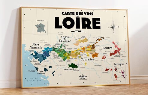 Les différentes appellations des vins de Loire