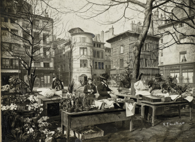 La Place du Peuple de Saint Étienne, photographiée par F. Thiollier