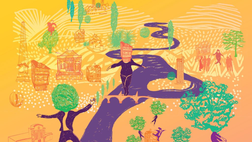 affiche festival arts de rue