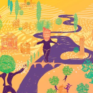affiche festival arts de rue